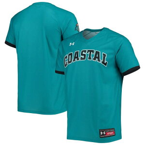 A_[A[}[ Y gbvX TVc W[W[ Men's Under Armour Teal Coastal Carolina Chanticleers Replica Baseball Jersey Nc2 Blue u[