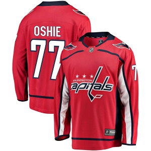 �t�@�i�e�B�N�X �����Y �g�b�v�X T�V���c �L���b�v �W���[�W�[ Men's Fanatics TJ Oshie Red Washington Capitals Breakaway Jersey Cap Red ���b�h