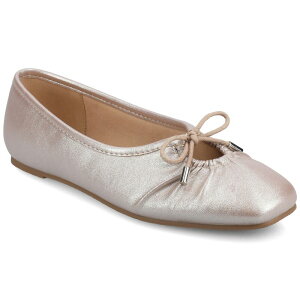 yz W[j[ fB[X T_ V[Y Journee Callee Medium and Wide Width Women's Ballet Bow Slip-On Dress Flats Blush Sparkle