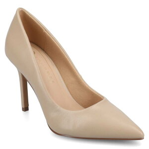 W[j[ fB[X V[Y pvX q[ Journee Venus Women's Pointed Toe Stiletto Heel Comfort Dress Pumps Taupe Pu g[v