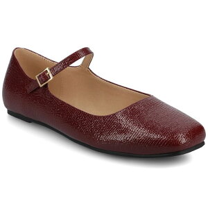 �W���[�j�[ ���f�B�[�X �V���[�Y �T���_�� Journee Carrie Women's Mary Jane Flats Oxblood �I�b�N�X�u���b�h