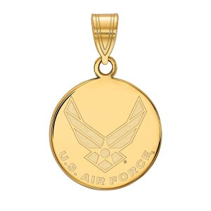 yz SA[g fB[X uXbgEoOEANbg ANZT[ LogoArt Sterling Silver United States Air Force Medium Disc Pendant Gold Over Sterling