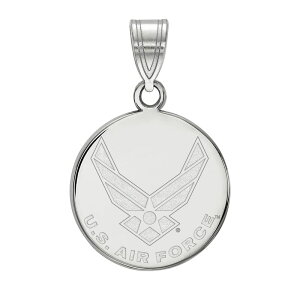 yz SA[g fB[X uXbgEoOEANbg ANZT[ LogoArt Sterling Silver United States Air Force Medium Disc Pendant Sterling Silver