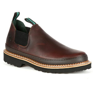 �W���[�W�A�u�[�c �����Y �V���[�Y �u�[�c�E���C���u�[�c �`�F���V�[ Georgia Boots Giant Romeo Men's Chelsea Work Shoesoggy Brown �u���E��