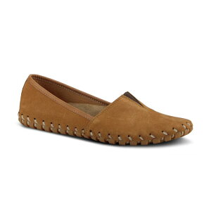 XvOXebv fB[X V[Y T_ [t@[ Spring Step Kathaleta Women's Loafers Camel Suede L