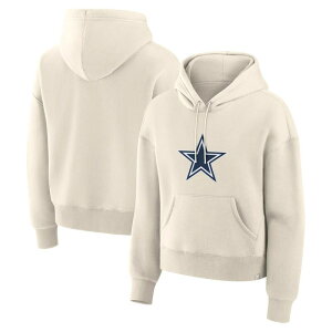 �t�@�i�e�B�N�X ���f�B�[�X �g�b�v�X T�V���c �p�[�J�[ Women's Fanatics Cream Dallas Cowboys Dove Legacy Pullover Hoodie Cow Beige �x�[�W��