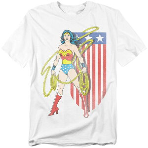 AjLN^[ Y gbvX TVc g[ OtBbN Licensed Character Big & Tall DComics Wonder Woman Graphic Tee White zCg
