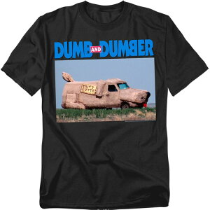 �A�j���L�����N�^�[ �����Y �g�b�v�X T�V���c �g�[�� �O���t�B�b�N Licensed Character Big & Tall Original & Unrestoredumb Andumber Mutt Cutts Graphic Tee Black �u���b�N