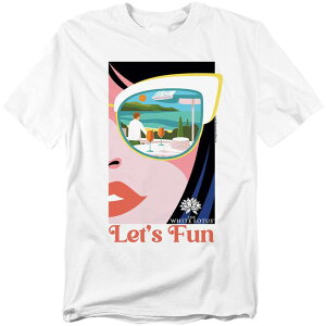 �A�j���L�����N�^�[ �����Y �g�b�v�X T�V���c �g�[�� �O���t�B�b�N Licensed Character Big & Tall Original & Unrestored Let's Fun Graphic Tee White �z���C�g