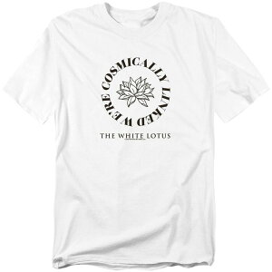 �A�j���L�����N�^�[ �����Y �g�b�v�X T�V���c �g�[�� ���S �O���t�B�b�N Licensed Character Big & Tall Original & Unrestored White Lotus Cosmic Logo Graphic Tee White �z���C�g