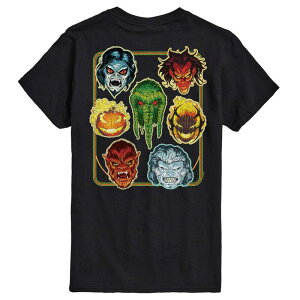 �}�[�x�� �����Y �g�b�v�X T�V���c �g�[�� �O���t�B�b�N Big & Tall Marvel Strange Tales Portraitshort Sleeve Graphic Tee Black �u���b�N