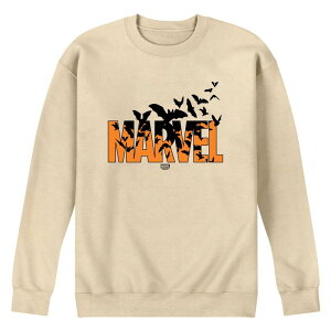 �}�[�x�� �����Y �g�b�v�X T�V���c �X�E�F�b�g ���S �t���[�X Men's Marvelogo Bats Crew Fleece Sweatshirt Cream �N���[��
