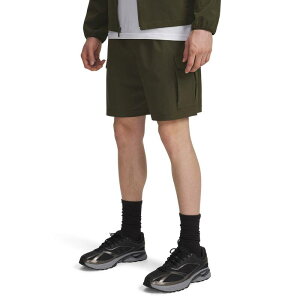 yz A_[A[}[ Y n[tpcEV[c {gX Men's Under Armour Vibe Woven Cargo Shorts Expedition Green
