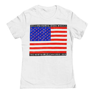 �A���u�����f�b�h ���f�B�[�X �g�b�v�X T�V���c �O���t�B�b�N Unbranded Juniors' Rolling Stones Graphic Tee White �z���C�g