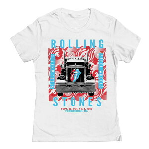 �A���u�����f�b�h ���f�B�[�X �g�b�v�X T�V���c �O���t�B�b�N Unbranded Juniors' JRS Rolling Stones Graphic Tee White �z���C�g