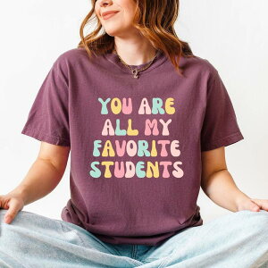 Simply Sage Market ���f�B�[�X �g�b�v�X T�V���c Simply Sage Market Favorite Students Colorful Garment Dyed Tee Berry �Z�[�W