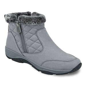yz C[W[Xsbg fB[X u[cECu[c V[Y Easy Spirit Vance Women's Quilted Winter Boots Grey