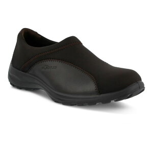 yz tNTX fB[X T_ V[Y Flexus by Spring Step Willow Leather Women's Slip-on Loafers Brown