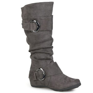 �W�����l �R���N�V���� ���f�B�[�X �V���[�Y �u�[�c�E���C���u�[�c Journee Collection Jester Women's Knee-High Boots Gray �O���[