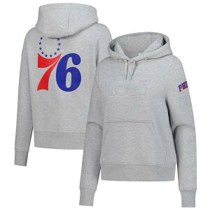 �A���u�����f�b�h ���f�B�[�X �g�b�v�X T�V���c �p�[�J�[ Unbranded Women's Lol Gray Philadelphia 76ers Icon Pullover Hoodie 76r Grey �O���[