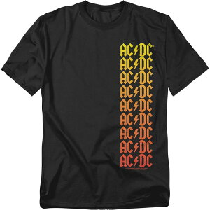 �A�j���L�����N�^�[ �����Y �g�b�v�X T�V���c �g�[�� ���S �O���t�B�b�N Licensed Character Big & Tall AC/DC Repeat Logo Graphic Tee Black �u���b�N