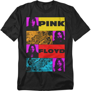 �A�j���L�����N�^�[ �����Y �g�b�v�X T�V���c �g�[�� �O���t�B�b�N Licensed Character Big & Tall Pink Floyd Lava Tiles Graphic Tee Black �u���b�N
