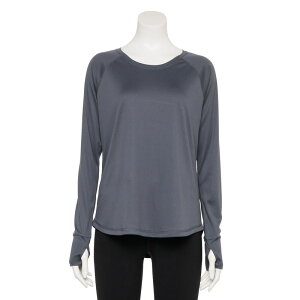 Tek Gear ���f�B�[�X �g�b�v�X T�V���c Women's Tek Gear Adaptive Dry Tek Long Sleeve Tee Heritage Gray �O���[