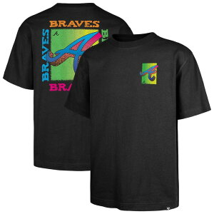 tH[eBZuuh Y gbvX TVc 47 Brand Men's '47 Black Atlanta Bravesundale Foundation T-Shirt Brv Black ubN