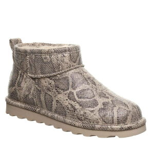 xApE fB[X V[Y u[cECu[c XG[h Bearpaw Shorty Exotic Women'suede Winter Boots Oat Snake