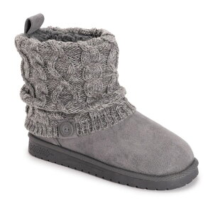���N���N�X ���f�B�[�X �V���[�Y �u�[�c�E���C���u�[�c Essentials by MUK LUKS Laurel Women's Winter Boots Gray �O���[