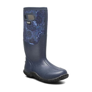 yz {OX fB[X u[cECu[c V[Y Bogs Mesa Women's Waterproof Rain Boots Navy Multi