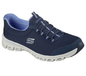 XPb`[Y fB[X V[Y Xj[J[ Skechers Glide-Step Resilience Women'sneakers Navy Light Blue lCr[