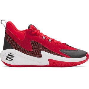 A_[A[}[ Y V[Y Xj[J[ Under Armour Curry 3Z 25 Men's Basketball Shoes Red White zCg