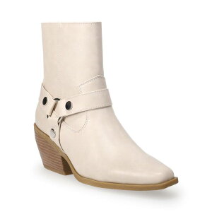 �\�m�} ���f�B�[�X �V���[�Y �u�[�c�E���C���u�[�c Sonoma Goods For Life Grittsy Harness Women's Western Boots Cream �N���[��