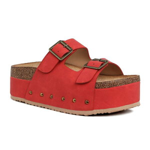 �����h�����O ���f�B�[�X �V���[�Y �p���v�X �T���_�� London Rag Impala Women'sandals Red ���b�h