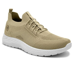 �A�J�f�~�N�X �����Y �V���[�Y �X�j�[�J�[ Akademiks Flux Slip-On Men'sneakers Tan �^��