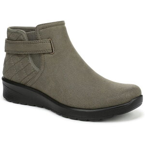 ���C�t�X�g���C�h ���f�B�[�X �V���[�Y �u�[�c�E���C���u�[�c LifeStride Gaze Women's Microfiber Zip Short Boots Army Green �O���[��