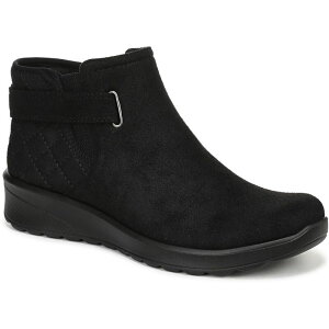���C�t�X�g���C�h ���f�B�[�X �V���[�Y �u�[�c�E���C���u�[�c LifeStride Gaze Women's Microfiber Zip Short Boots Black �u���b�N