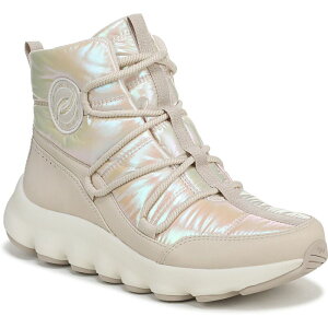���C�J ���f�B�[�X �V���[�Y �u�[�c�E���C���u�[�c ���[�X Ryka Podflowomen's Lace-Up Boots Beige Iridescent �x�[�W��