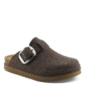 yz tNTX fB[X T_ V[Y Flexus by Spring Step Cloggiller Women's Slip-On Clogs Brown