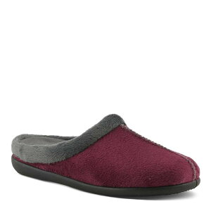 tNTX fB[X V[Y T_ Flexus by Spring Step Flexus Aushana Women'slip-On Slippers Bordeaux Multi }`J[