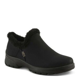 yz tNTX fB[X T_ V[Y Flexus by Spring Step Bambari Women's Slip-On Shooties Black