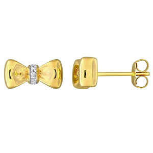 Xe O[X fB[X ANZT[ sAXECO Stella Grace 10k Goldiamond Accent Bow Tiearrings 10k Gold S[h