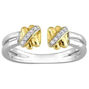Xe O[X fB[X ANZT[ O Stella Grace 14k Goldiamond Accent Open Split Shank Ring 14k Two Tone S[h