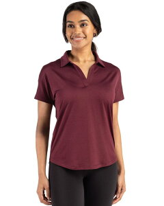�J�b�^�[�A���h�o�b�N ���f�B�[�X �g�b�v�X T�V���c �|���V���c Cutter & Buck Coastlinepicomfort Recycled Womens Dolman Polo Bordeaux