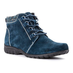 �v���y�b�g ���f�B�[�X �V���[�Y �u�[�c�E���C���u�[�c �A���N�� Propet Delaney Women's Wateresistant Ankle Boots Navy �l�C�r�[