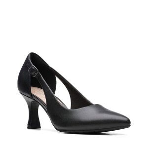 N[NX fB[X V[Y pvX U[ ClarksR Kataleyna Rae Women's Leather Pump Black ubN