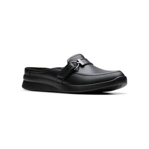 yz N[NX fB[X T_ V[Y Clarks Ellowyn Amelia Women's Slip-On Mules Black Leather