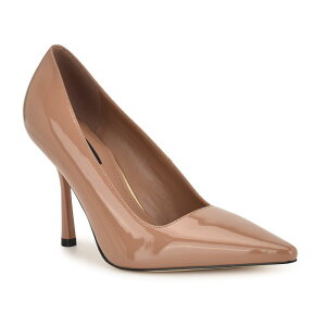 yz iCEFXg fB[X pvX V[Y Nine West Jamiey Women's Pointed Toe Slip-On Dress Pumps Medium Natural Patent