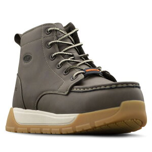 yz OY Y u[cECu[c V[Y Lugz Yard LX Men's Composite Toe Chukka Boots Walnut Gum Cream